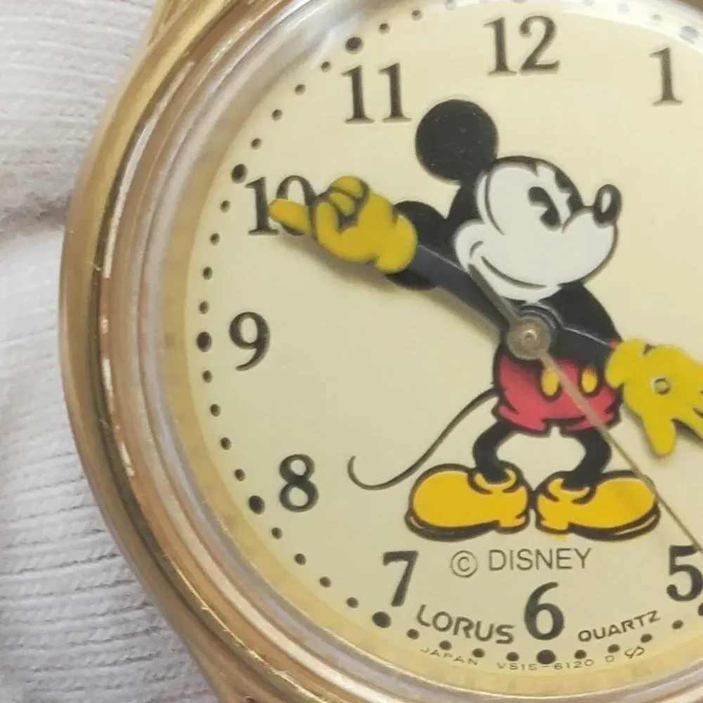Disney X Lorus Mickey Mouse VTG 80s Ladies Watch